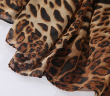Load image into Gallery viewer, Ladies Animal Leopard Print Lightweight Scarf