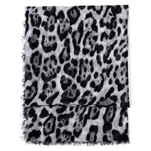Load image into Gallery viewer, Extra Large Leopard Print Lightweight Scarf
