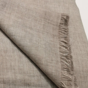Oversize Plain Linen Blend Mustard Yellow Scarf