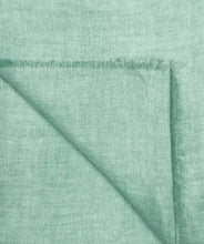 Load image into Gallery viewer, Oversize Plain Linen Blend Mustard Yellow Scarf
