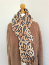 Load image into Gallery viewer, Large Premium Quality Leopard Animal Print Cashmere Pashmina Blend Fashion Warm Winter Scarf
